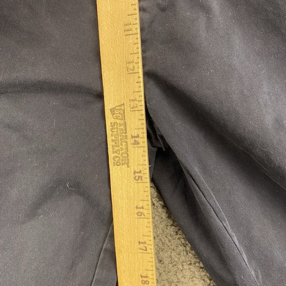 Cremieux Pants Men 32x30‎ (32x28) Comfort Stretch Navy Chino - Picture 6 of 13